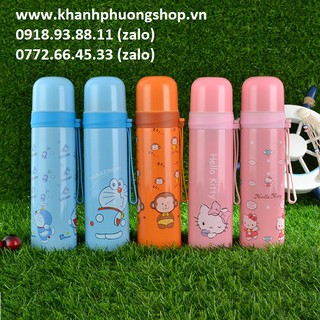 bình giữ nhiệt doremon - bình giữ nhiệt inox