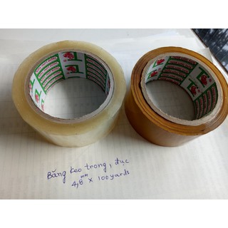 BĂNG KEO DÁN THÙNG DÀY 100 YARD 1 Cuộn