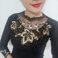 Áo ren thêu đá