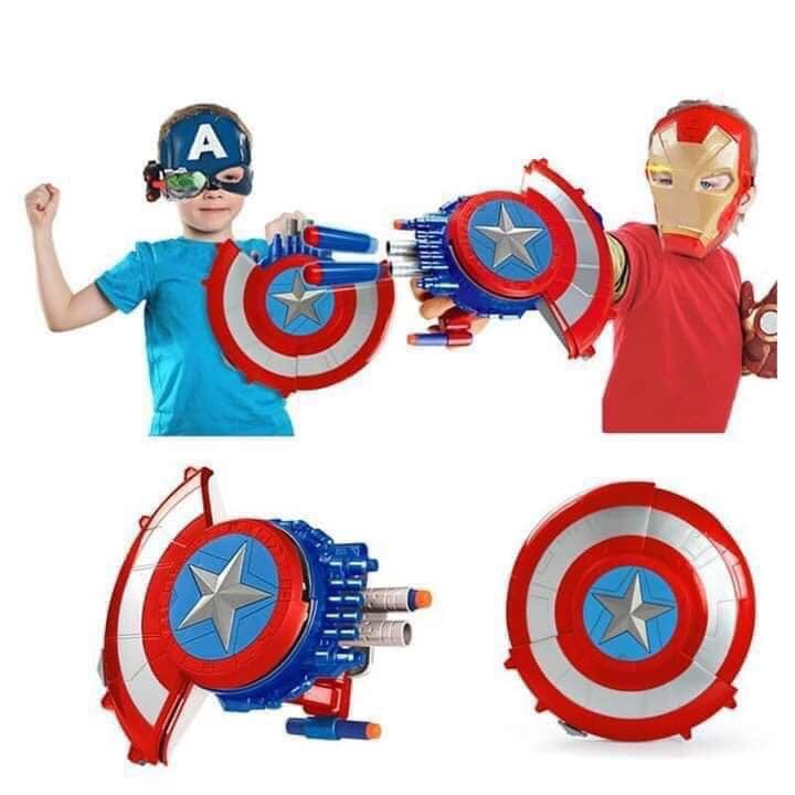 Đồ chơi khiên đội trưởng mỹ Khiên Captain America đồ chơi siêu nhân Marvel Avengers cho bé