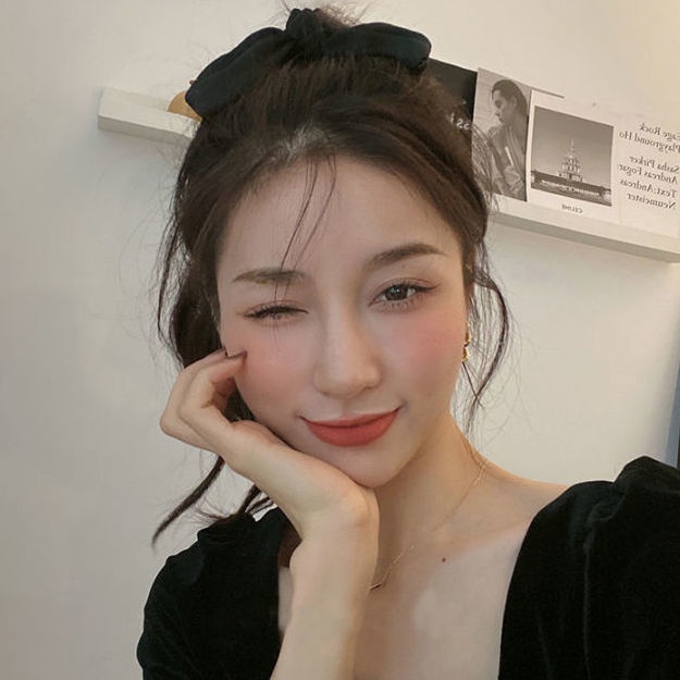 Dây Buộc Tóc Cao Su Co Giãn Bọc Vải Satin Phong Cách Hàn Quốc Đơn Giản 2022 Dành Cho Nữ