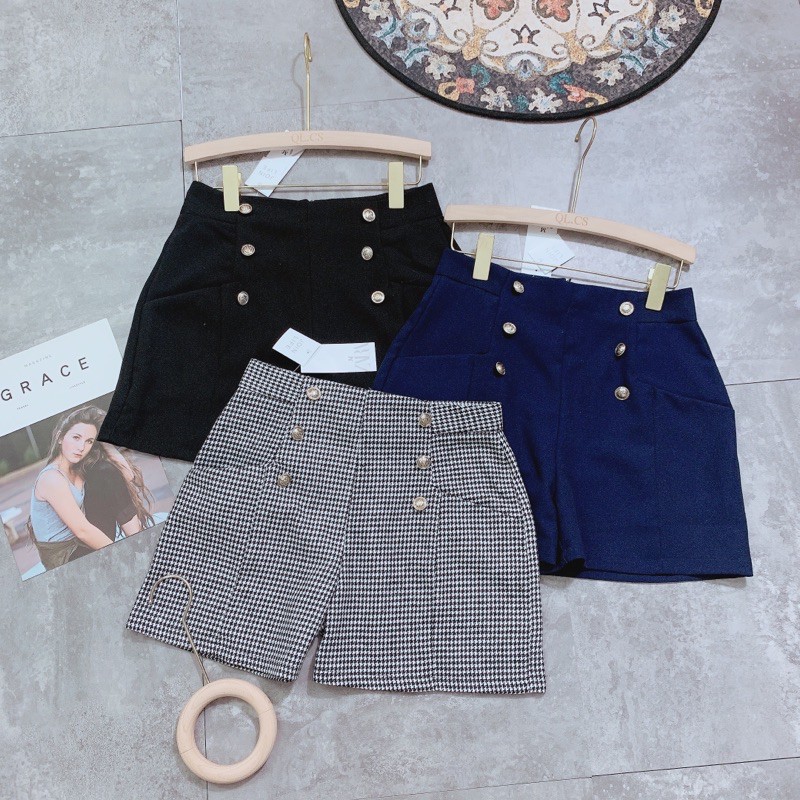 [ Mã FAXANH55 giảm 10K đơn 50K] CNU4 - CHÂN VÁY NỮ CẠP CAO 6 CÚC 3 MÀU | BigBuy360 - bigbuy360.vn