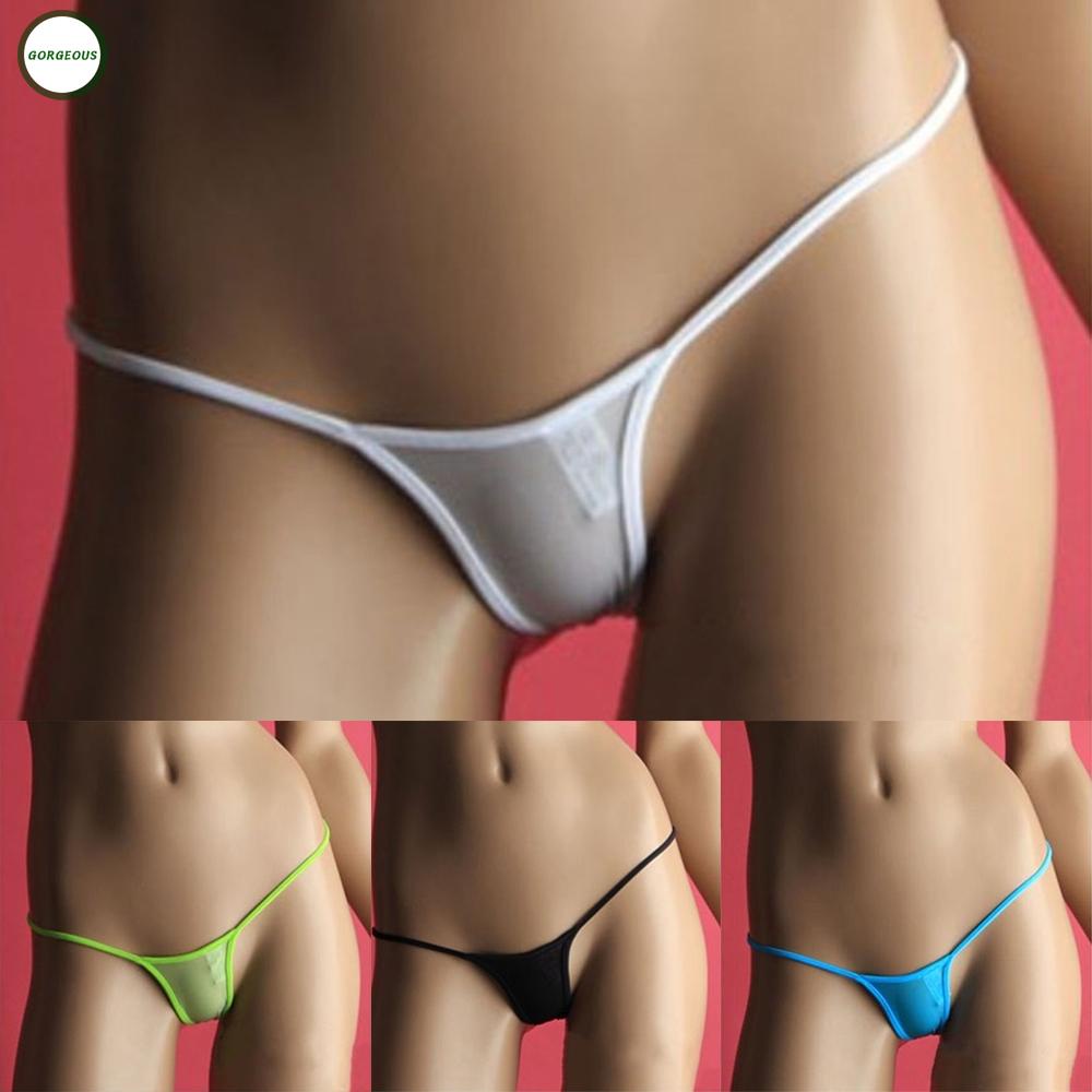 GORGEOUS~Womens Sexy Thong Mini G-String Underwear Panties Micro Lingerie Panty Briefs
