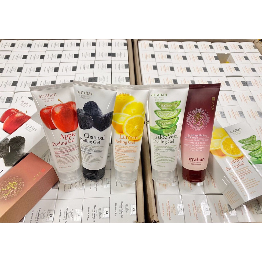 Gel tẩy tế bào chết Arrahan 180ml Hàn Quốc