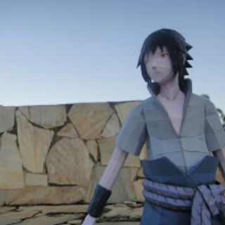 Mô hình giấy Uchiha Sasuke [Naruto Shippuden]