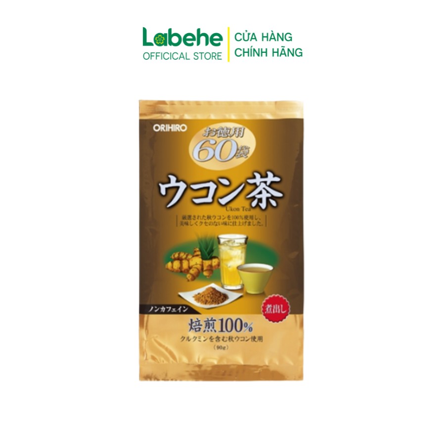 Trà nghệ mùa thu Orihiro hỗ trợ thải độc, bảo vệ dạ dày 60 gói/túi