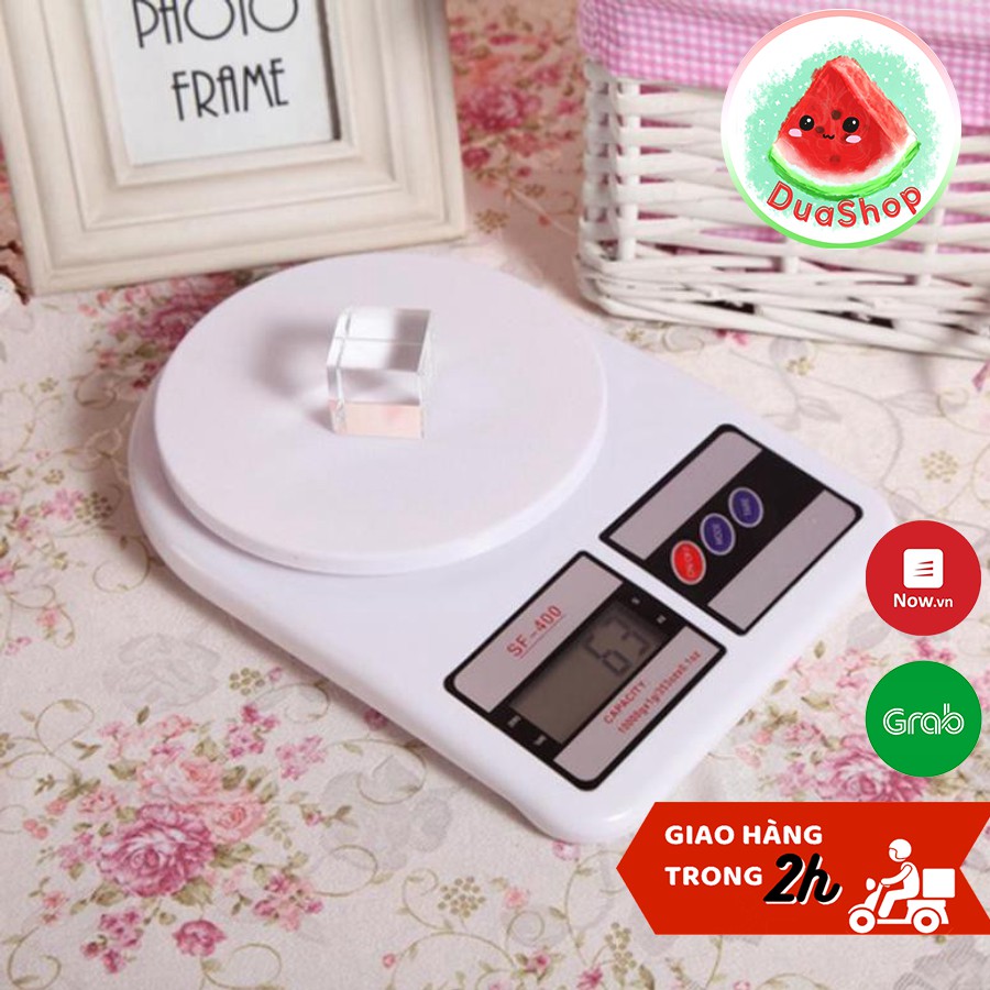 Cân Điện Tử 5Kg - Cân Nhà Bếp SF400 1g - 5kg độ chính xác cao (không kèm pin) 🍉Duashop🍉