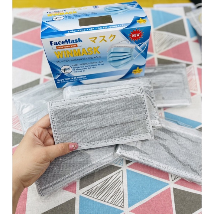 Hộp Khẩu Trang Y Tế 4 Lớp (50 cái) | BigBuy360 - bigbuy360.vn