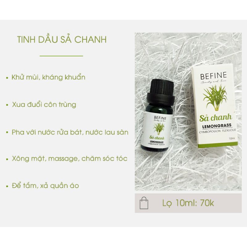 Tinh dầu sả chanh Befine