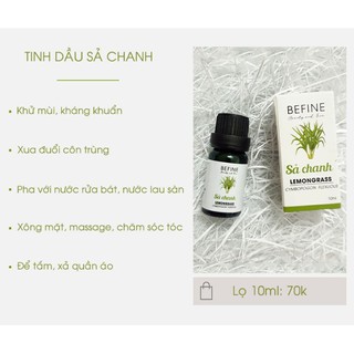 Tinh dầu sả chanh Befine