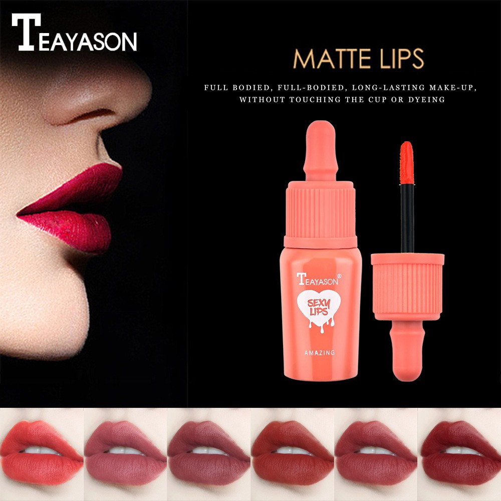 Son môi Ink Velvet Lip Gloss gồm 6 màu xinh xắn để trang điểm