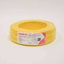 DÂY ĐIỆN CADIVI CV 1.5 – 6.0 0,6/1KV Đồng nguyên chất Chính hãng công ty Giá 1 Mét .