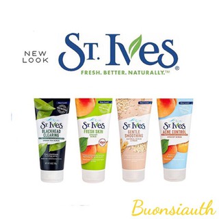 [CHUẨN] Sữa Rửa Mặt Tẩy Tế bào Chết St.Ives New Look