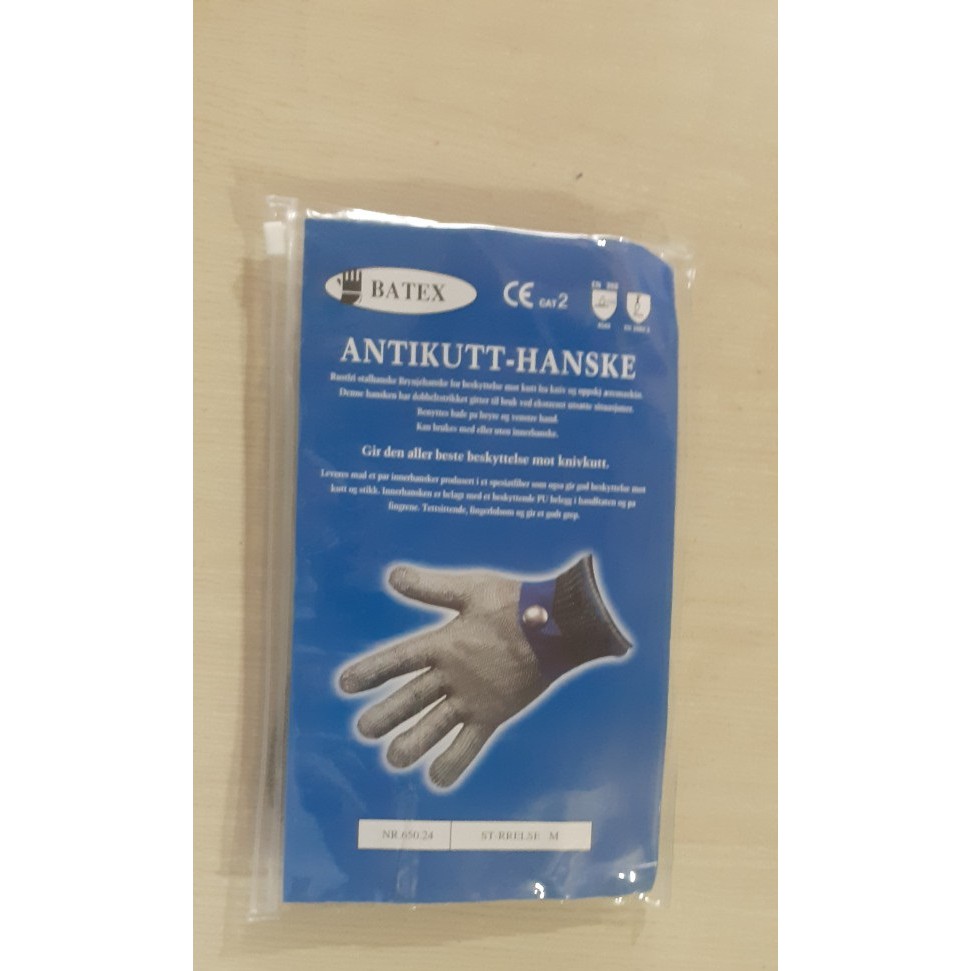 Găng tay sắt bảo hộ chống cắt, chống chặt