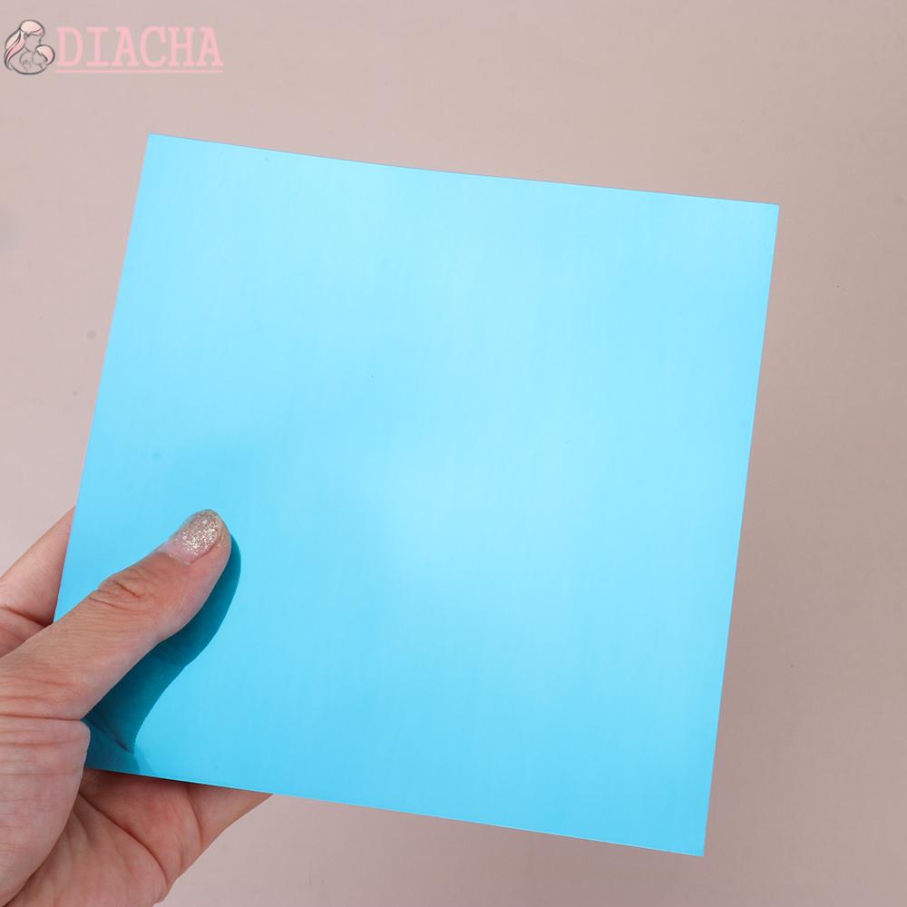 DIACHA Adhesive stickers Stickers DIY Wall Stickers Mirror Mirror Sticker Self-adhesive PET Ultra-thin Acrylic Soft Mirror