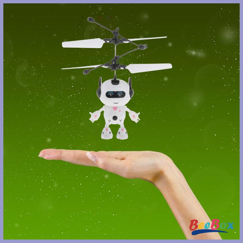 Máy Bay Trực Thăng Điều Khiển Cảm Biến Hồng Ngoại Bay Tay BeeBox