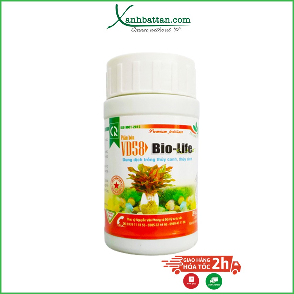 Dung dịch thủy canh và thủy sinh BIOLIFE 100 ml