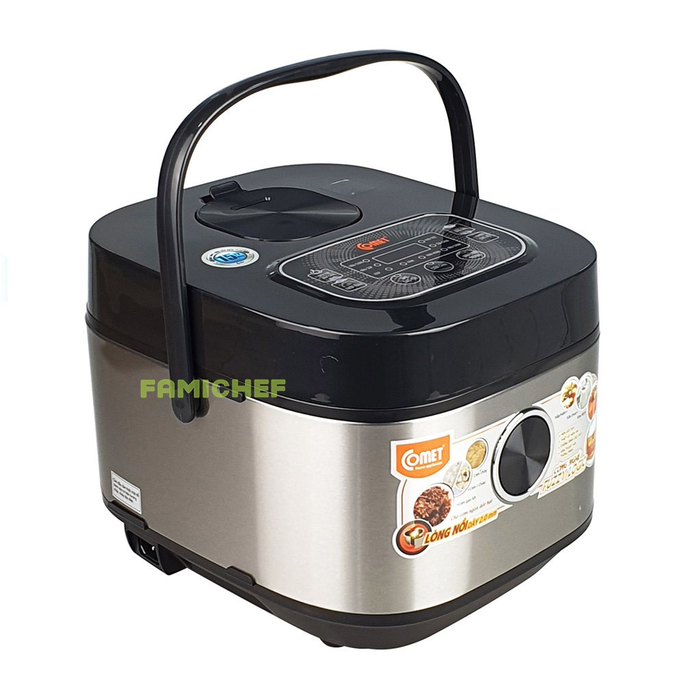 Nồi cơm điện tử nắp gài Comet CM8088 1.8 lít - Màu ngẫu nhiên | BigBuy360 - bigbuy360.vn