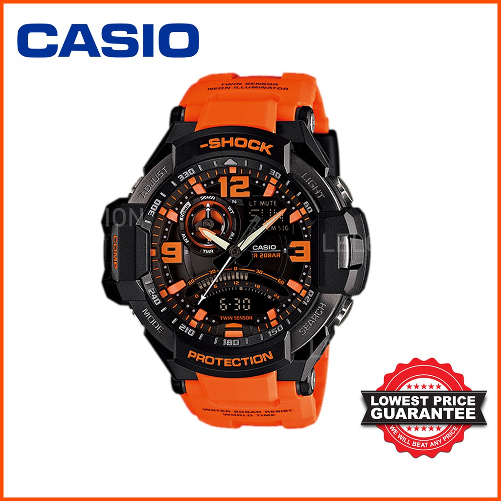Đồng Hồ Kỹ Thuật Số Thể Thao Casio G-Shock GA-1000/GBA-400 13 Màu Cho Nam Và Nữ