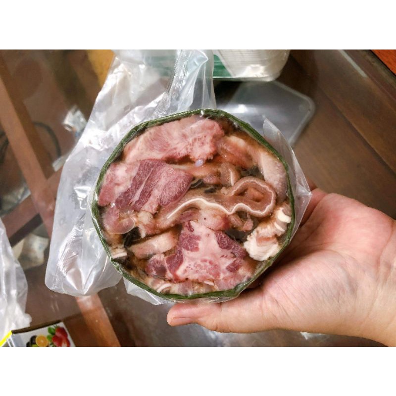 Giò thủ nhà làm thơm ngon 500g