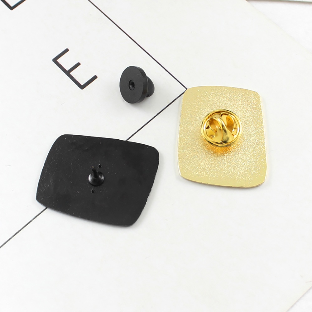 Ghim cài áo túi xách bẻ cong khắc chữ IT'S TOO PEOPLEY OUTSIDE độc đáo cho nam và nữ