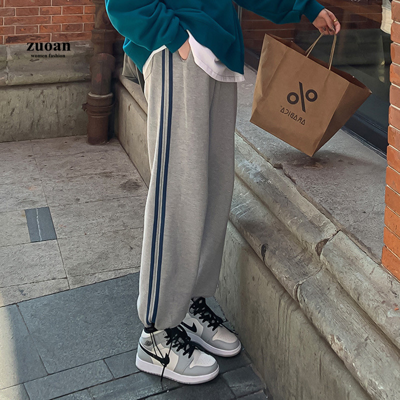 SUXI Quần Dài Thể Thao Phong Cách Hàn Quốc Cho Nữ