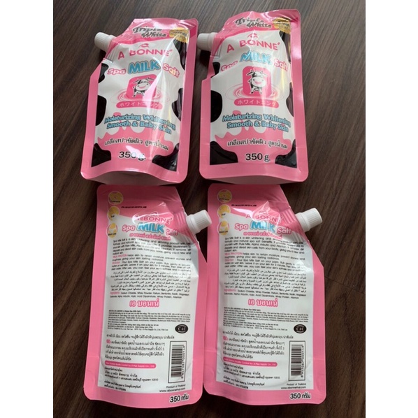 Combo 10 gói muối tắm bò tẩy da chết body ( Việt Nam ) 350g