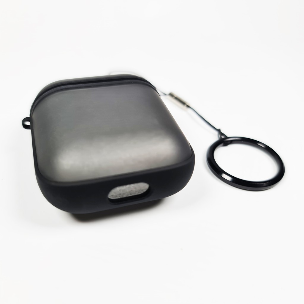 Bao Case Ốp Chống Shock Cho Airpods 1/ Airpods 2 Hybrid Ultra Case Kèm Móc Khóa.