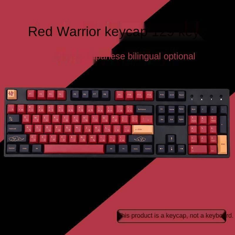 Keycap Cho Bàn Phím Cơ GMK Samurai Blue Thick PBT Cherry Profile 129 Phím của 88PC