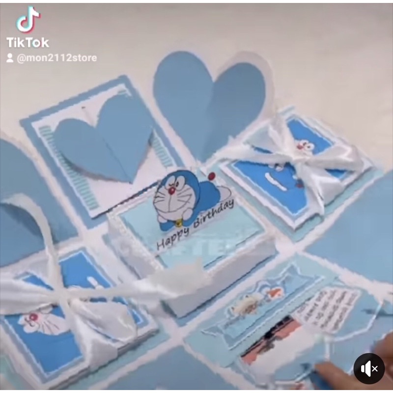hộp love box doraemon