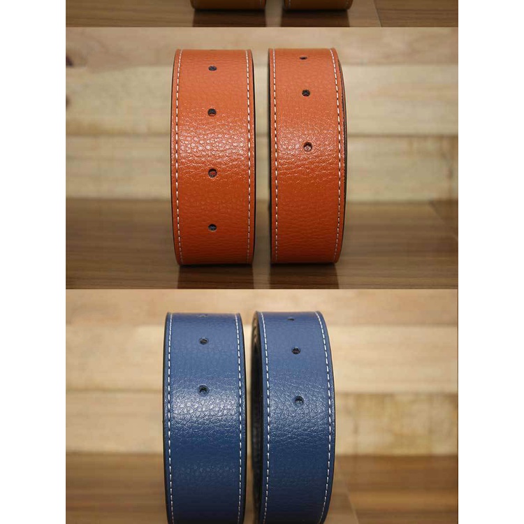 Thắt Lưng Da Không Khóa 3.3cm Chất Lượng Cao Cho Nam