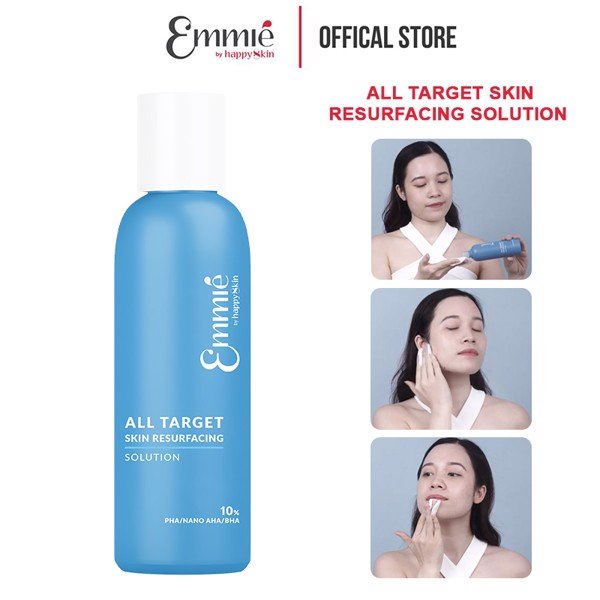 Emmié Dung dịch tẩy tế bào chết All Target Skin Resurfacing Solution 10% 160ml