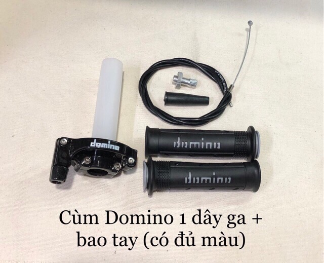 Cùm Domino | Cùm tăng tốc Domino 1 dây ga [tặng kèm bao tay]