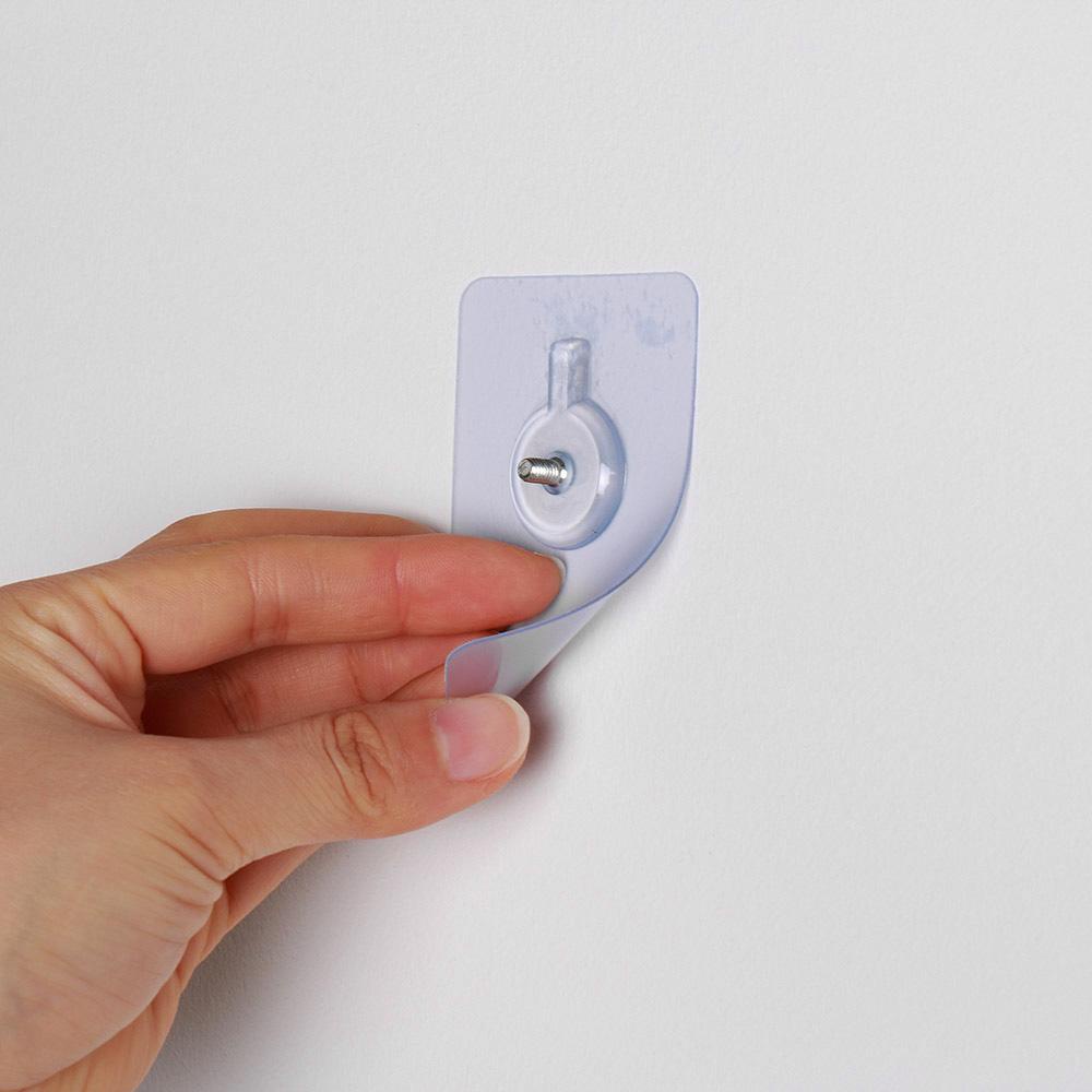 Giá Đỡ Gắn Tường Không Đường Viền Có Móc Treo Đa Ứng Dụng Cho Nhà Bếp Nhà Tắm