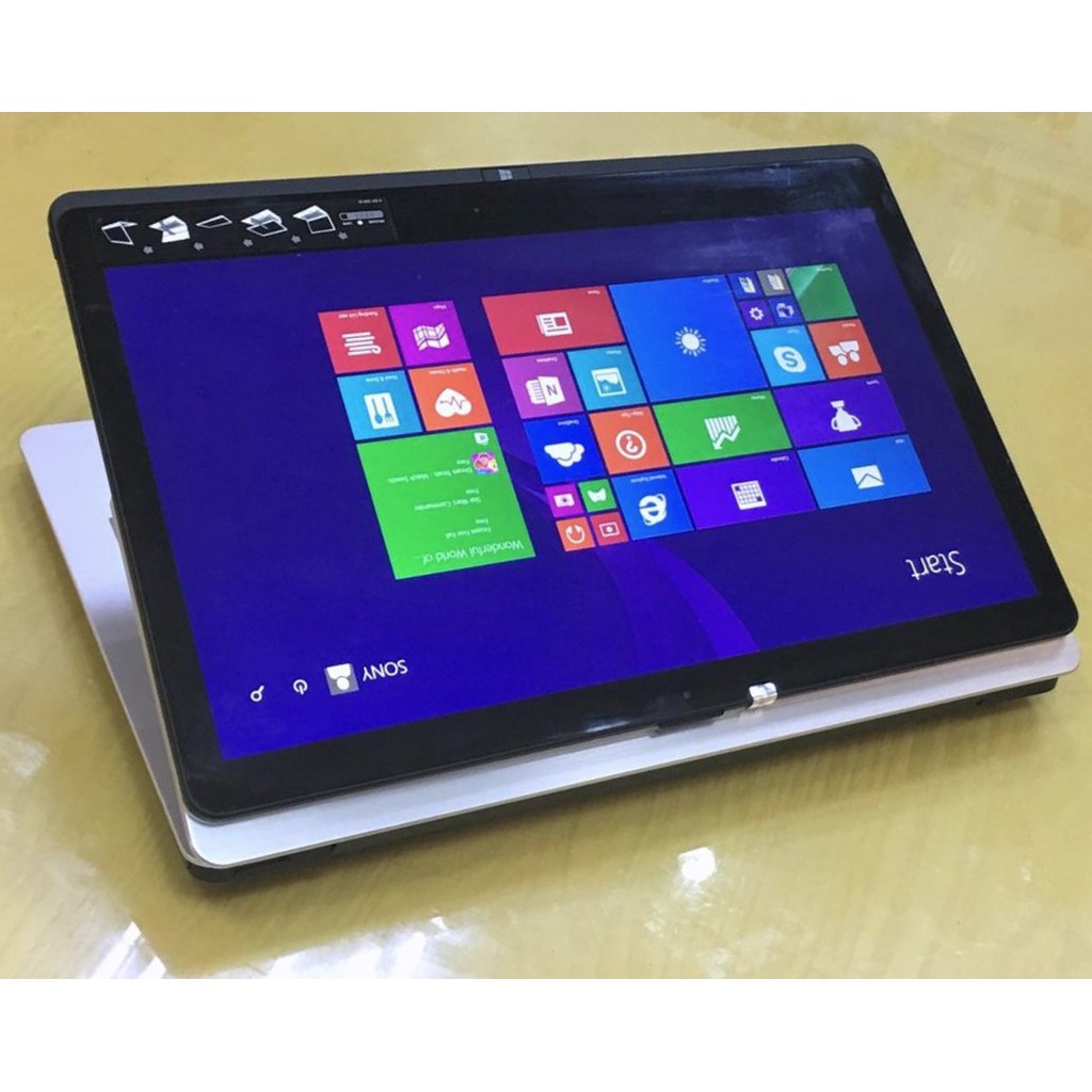 Laptop + Tablet Sony Vaio SVF14N Core i5/Ram 8Gb/Màn Full HD Xoay Lật 360 độ