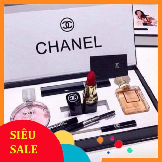 Khuyến mãi Set Nước Hoa CHANEL 5 Món Với vẻ Đẹp Quyến Rũ