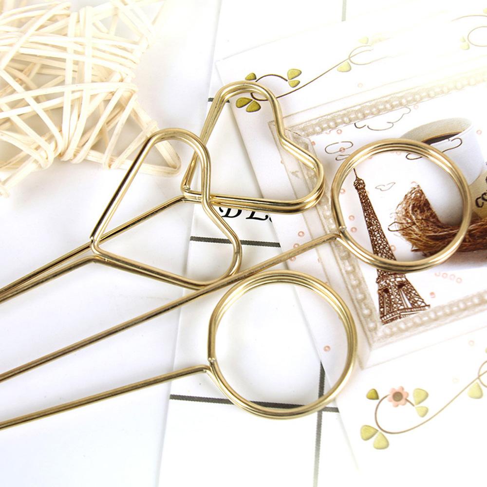 Giá Đỡ Thẻ Tin Nhắn Mạ Vàng AUGUSTINE DIY Tiện Dụng