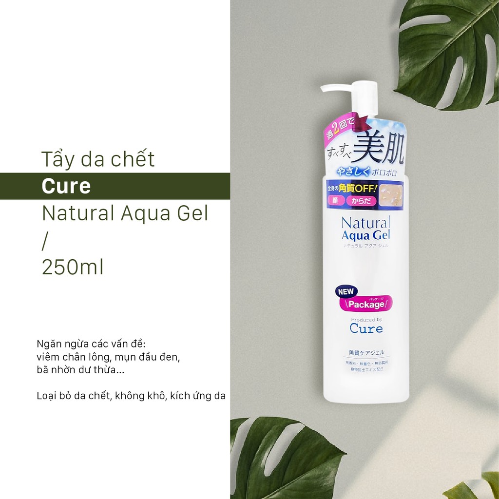 🍓FREESHIP🍓Tẩy da chết Cure Natural Aqua Gel nội địa Nhật Bản 250ml | BigBuy360 - bigbuy360.vn