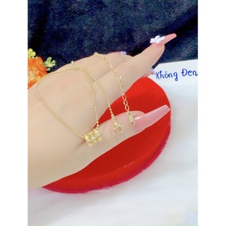 Dây chuyền titan thương hiệu cao cấp mang không đen