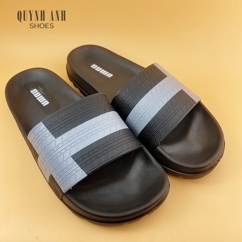 Dép nam quai ngang siêu nhẹ DUWA quai kẻ bản to DN-89501