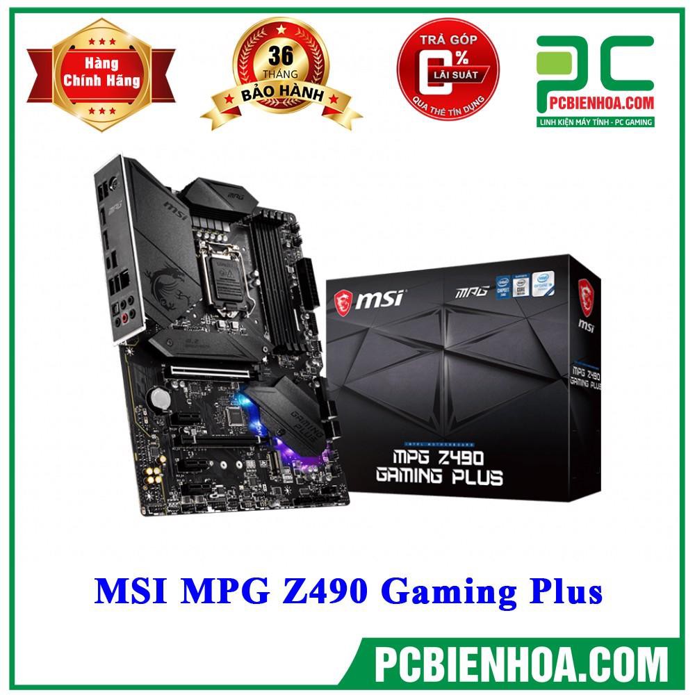 MAINBOARD BO MẠCH CHỦ MSI MPG Z490 GAMING PLUS