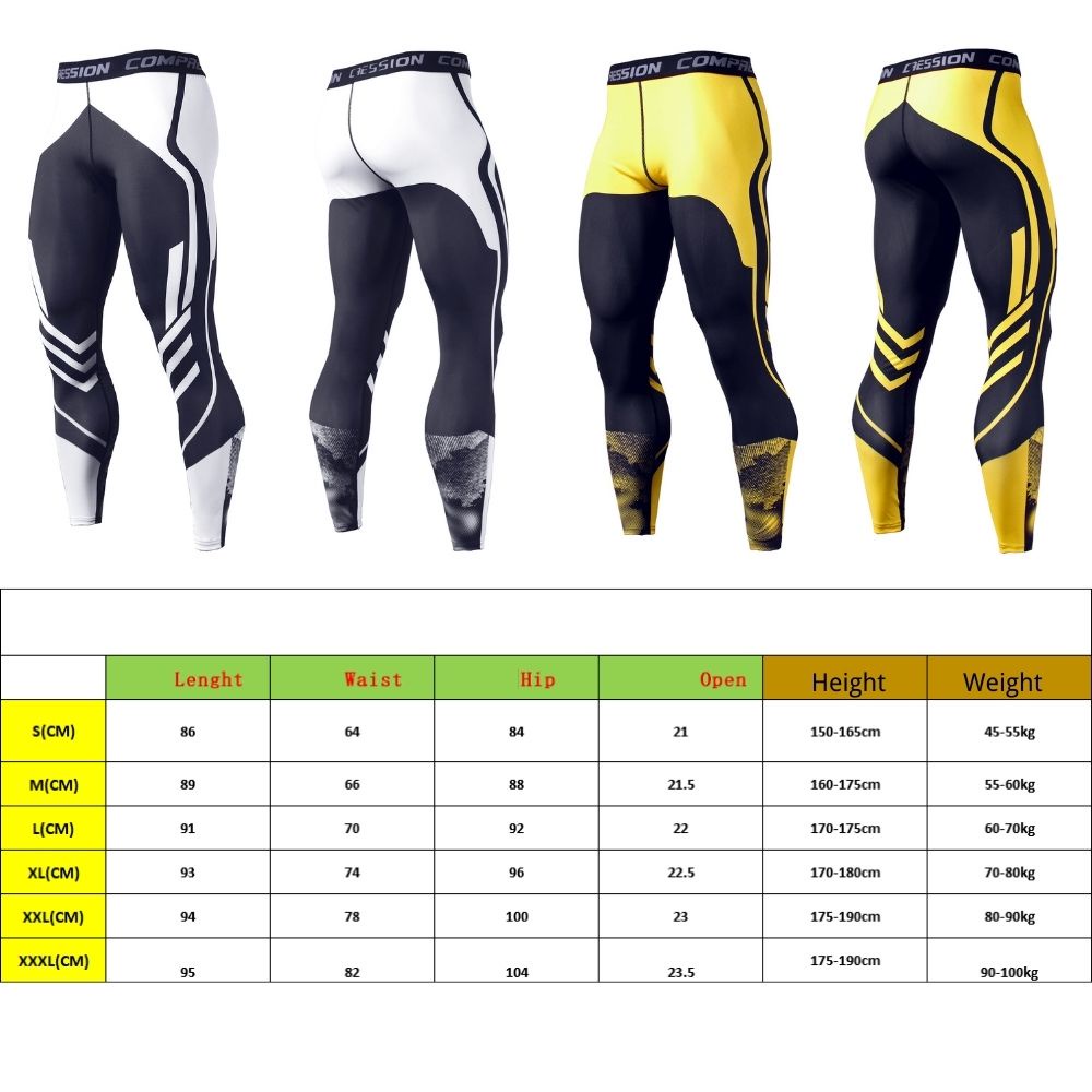 Quần legging thể thao nam thoải mái thấm hút mồ hôi nhanh chóng