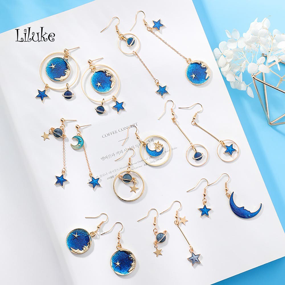 Khuyên tai nữ trang dáng dài tạo hình độc đáo