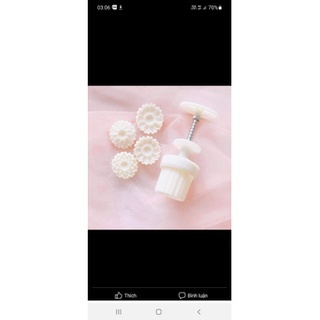 Khuôn trung thu cúc họa mi 150gr