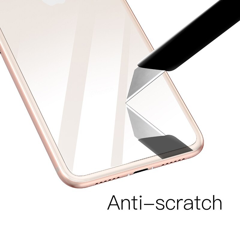 [Ảnh Thật] Kính CL iPhone 7/ 8 MẶT SAU Cường Lực 2.5D Không FULL, 9H-0.26mm