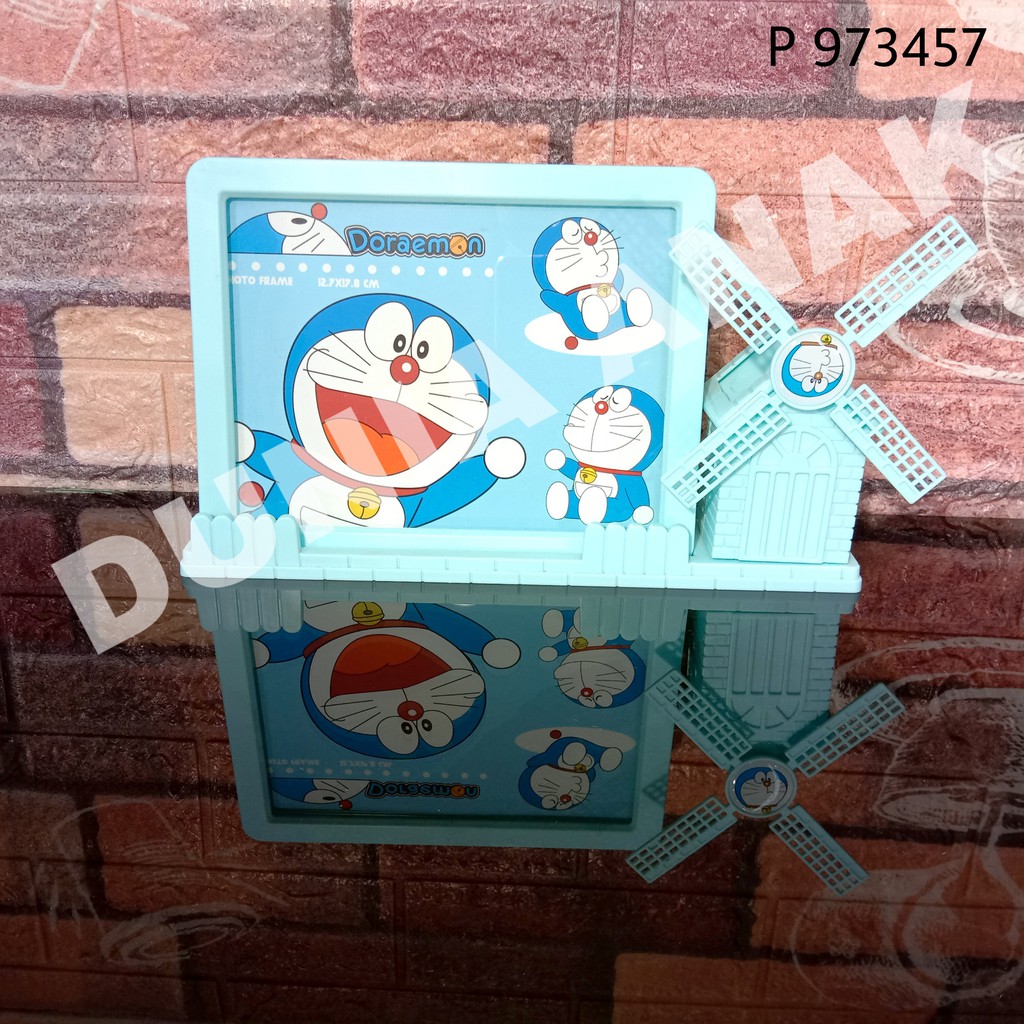 Khung Ảnh Hình Bánh Xe Doraemon / Minion Đáng Yêu