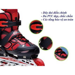 Giày Trượt Patin Cougar 835L ( ĐỎ)
