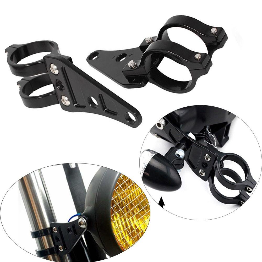 1 Cặp Giá Đỡ Đèn Cố Định Thân Xe Máy 41mm