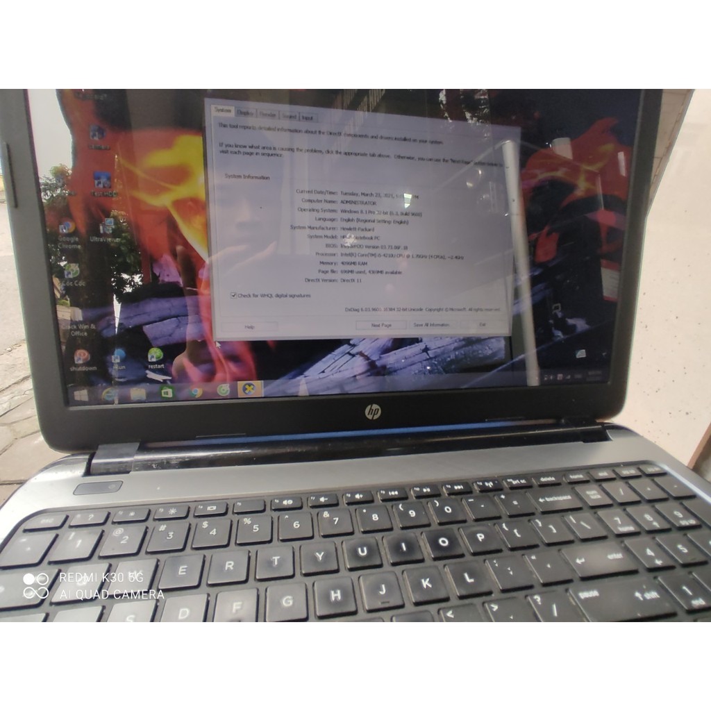 Laptop hp 15 notebook pc i5 ram 4g ổ 500 màn hình 15.6 inch . Máy khẻo bền | BigBuy360 - bigbuy360.vn