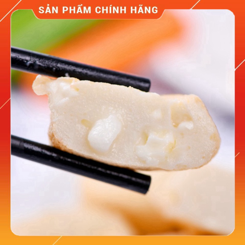 [ LOẠI 1] Đậu Hủ Phô Mai Tươi Viên Thả Lẩu Malaysia - Đậu Hũ Cá Phô Mai Kichi Kichi nuongfood